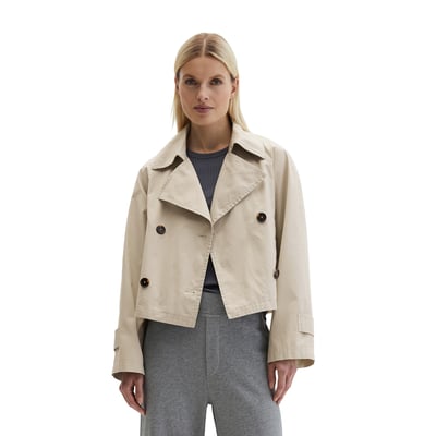 Veste trench relaxed en sergé de coton organique MARC O'POLO