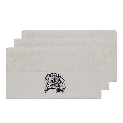 Lot de 3 serviettes invité BAGHERA SENSEI MAISON