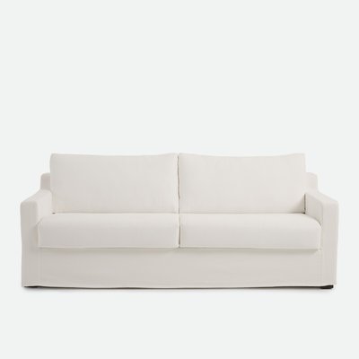 Linetto Cotton/Linen 2, 3 or 4-Seater Loose Cover Sofa Bed LA REDOUTE INTERIEURS