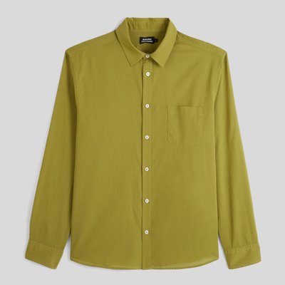 Chemise manches longues en coton MONOPRIX