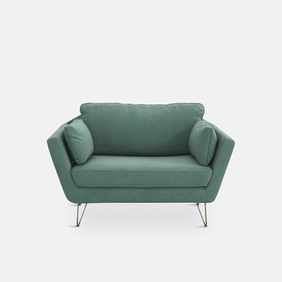 Fauteuil XL velours Topim LA REDOUTE INTERIEURS