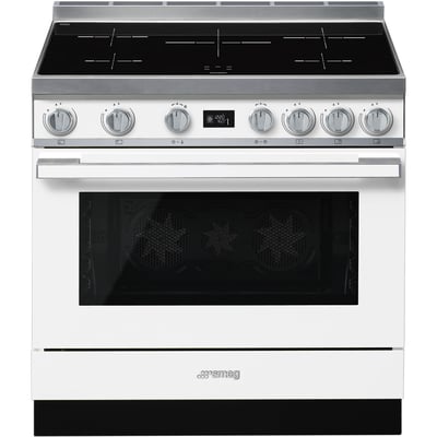 Piano de cuisson induction 5 feux 90 cm CPF9IP SMEG