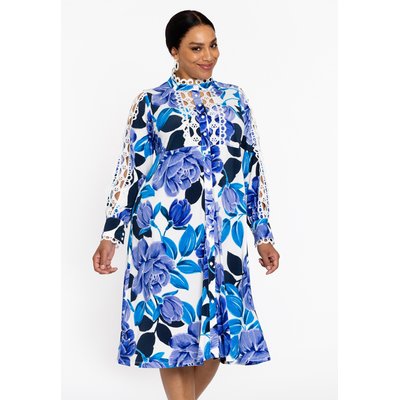 Robe imprimé / imprimée floral YOEK