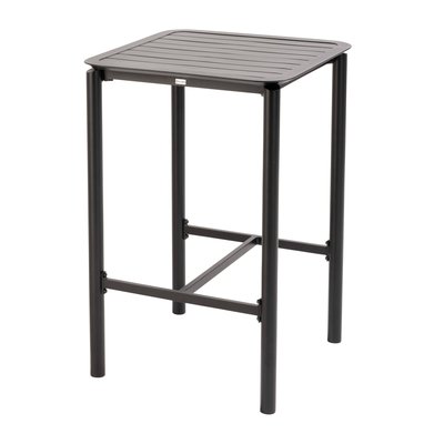 Table haute de terrasse en aluminium, ALMADA OVIALA