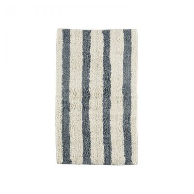 Tapis de bain tufté à rayures MADAM STOLTZ
