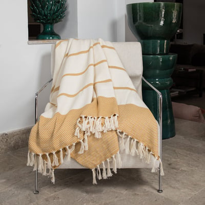 Plaid coton LIV FEBRONIE