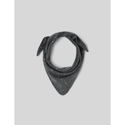 Foulard triangle à strass BZB