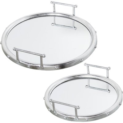Plat vide-poche en métal, lot de 2 RECOLLECTION