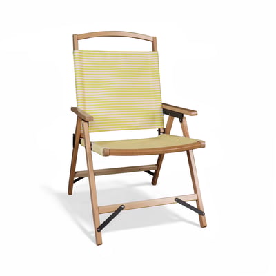 Chaise de plage en toile à rayures, PLAYA NOW'S HOME