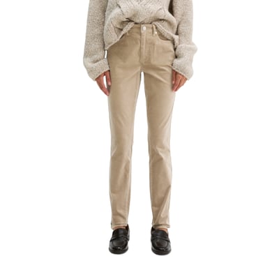 Pantalon en velours modèle Alkea slim en mélange de coton organique et de stretch MARC O'POLO