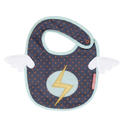 Bavoir SUPER-HEROS LITTLE CREVETTE