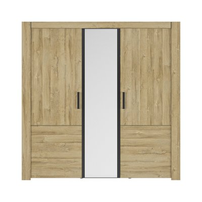 Armoire 3 portes avec miroir SOFIA GAMI