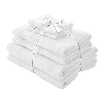 Anti-Bacterial Cotton 6 Piece Towel Bale CATHERINE LANSFIELD
