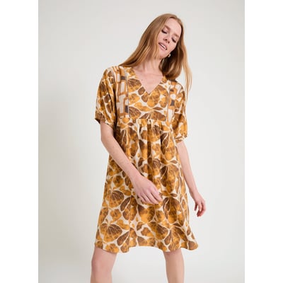 Robe Naf Naf En Dentelle Bleue - Taille 40 - Style évasé Sans Manches - Occasion Très Bon état