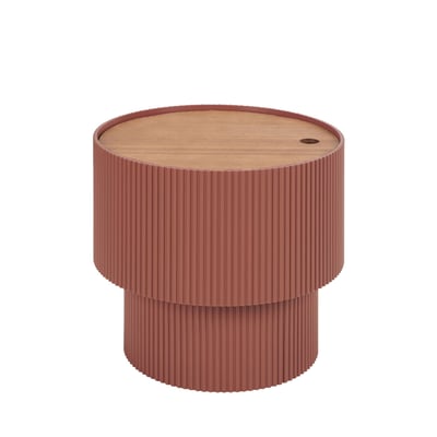 Table d'appoint avec rangement en bois  38,5cm- SAND I DRAWER