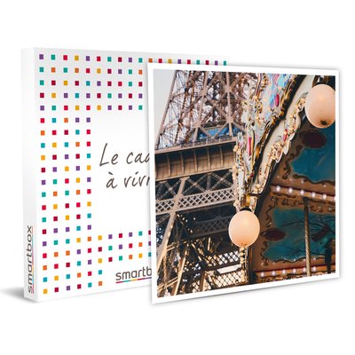 Visite guidée d'1h30 et billets coupe-file pour le sommet de la tour Eiffel pour 2 personnes- SMARTBOX - Coffret Cadeau Multi-thèmes SMARTBOX