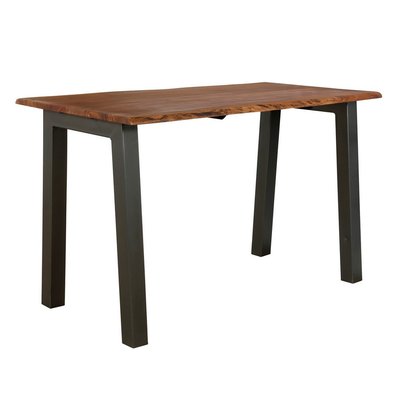 Table haute en bois d'acacia - ALTA MATHI DESIGN