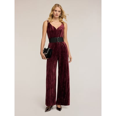 Combinaison Femme En Velours Côtelé Avec Bretelles Réglables - Coupe Ample, Longueur Cheville, Poche Poitrine Et Poches Latérales - 6