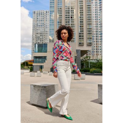 Pantalon flare femme petite La Redoute