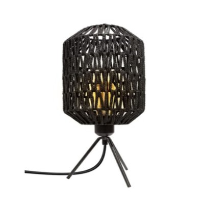 Lampe à poser design effet corde Roméo THE HOME DECO FACTORY