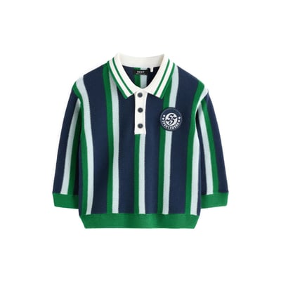 Polo en maille à rayures NEXT