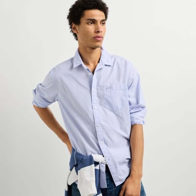 Chemise Coupe Regular À Carreaux En Popeline PEPE JEANS