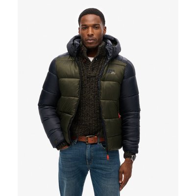 Doudoune à capuche Colour Block Sports SUPERDRY