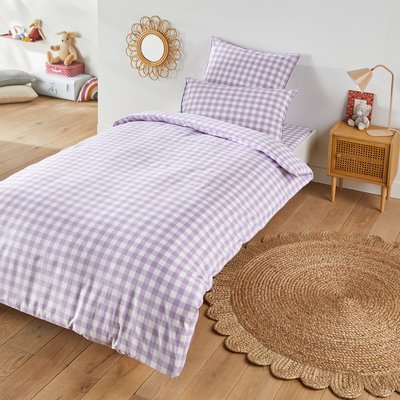 Housse de couette enfant coton, Veldi violet LA REDOUTE INTERIEURS