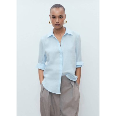 Chemise regular-fit lin MANGO