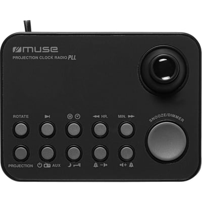 Radio réveil M-178 P Noir MUSE