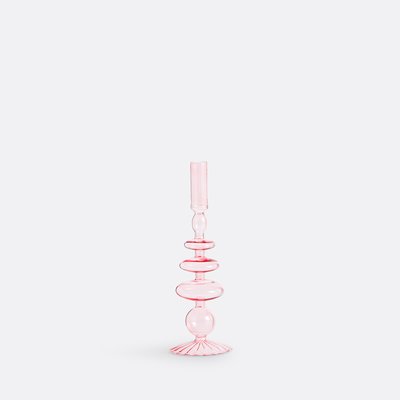 Chilava 27.3cm High Glass Candlestick LA REDOUTE INTERIEURS