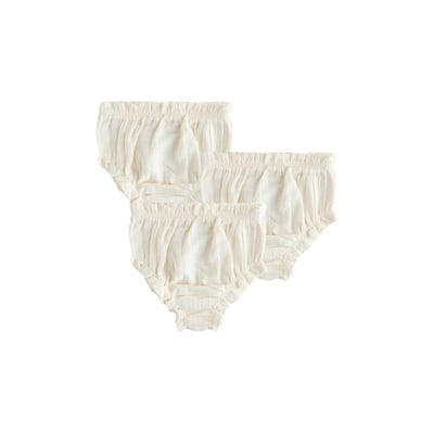 Culotte bébé tissée, lot de 3 NEXT