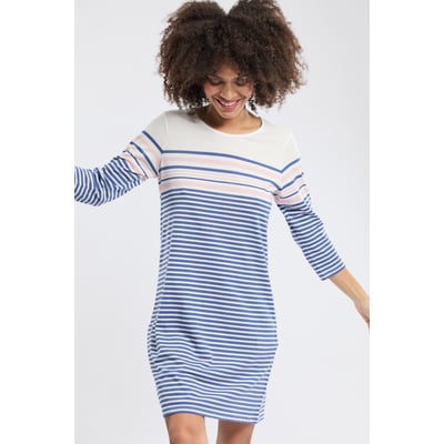 Chemise de nuit rayée en coton léger ARMOR-LUX