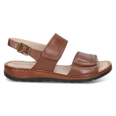 Sandale à talon en cuir CAPRICE