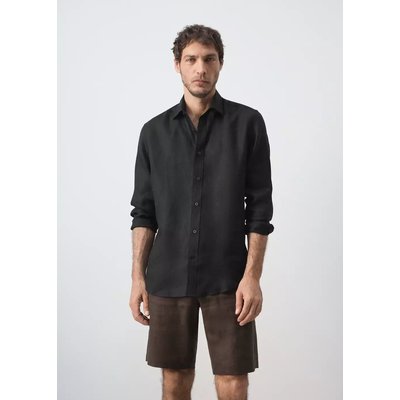 Chemise regular fit 100 % lin MANGO MAN