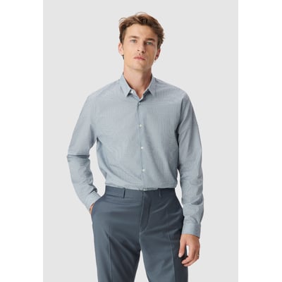 Chemise slim imprimé minimaliste IKKS