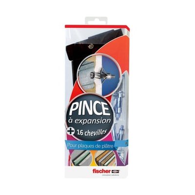 Kit Pinces Et Chevilles Pour Plaques De Plâtre FISCHER