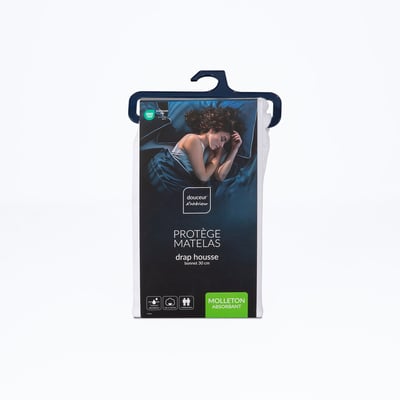 Protège-matelas en forme de drap housse OLYMPE LITERIE