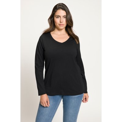 T-shirt col en V et manches longues ULLA POPKEN