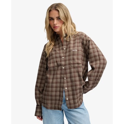 Chemise décontractée en flanelle à carreaux SUPERDRY