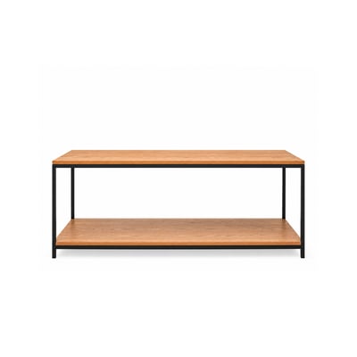 Table rectangulaire en bois et métal L180 SIS SIA