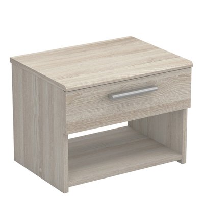 Chevet 1 Tiroir L42,5 cm, décor Bois Clair - Pricy CALICOSY