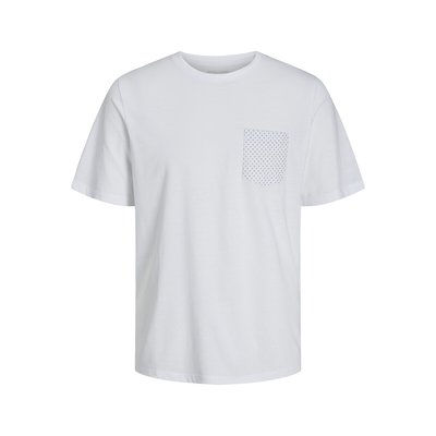 T-shirt de gola redonda, com bolso JACK & JONES