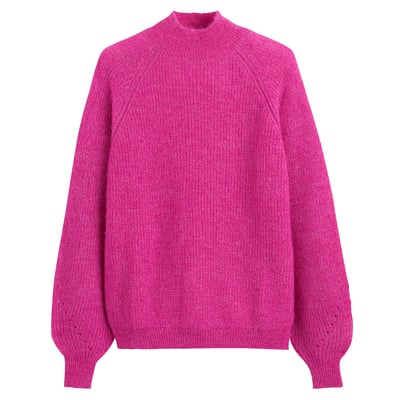 Signatures Aristide High Neck Jumper in Alpaca Blend LA REDOUTE COLLECTIONS