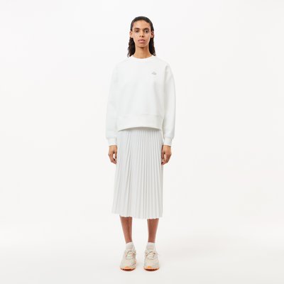 Jupe plissée fluide taille élastiquée LACOSTE