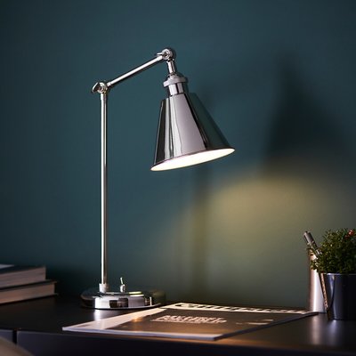 Lily Table Lamp in Bright Nickel ÉDITÉ