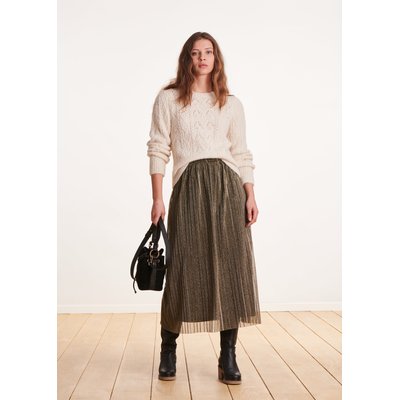 Jupe midi en voile irisé LA FEE MARABOUTEE