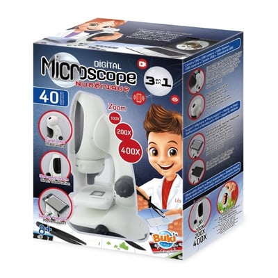 Microscope Vidéo - Buki - 3 En 1 BUKI