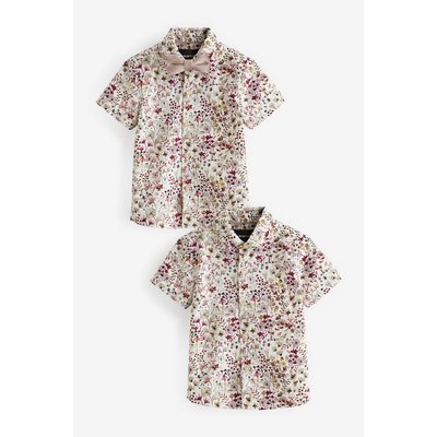 Chemise manche courte nœud papillon, ensemble NEXT