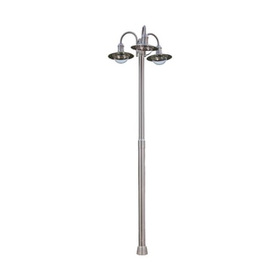 Lampadaire extérieur en inox moderne, Damion LINDBY